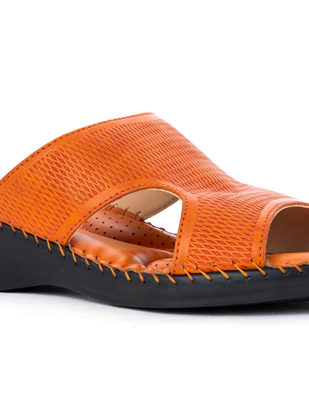 Khadim Softouch Wedge Heel Mule Slip On Sandal for Women