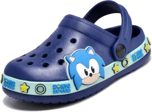 Kids Clogs Shoes Cute Cartoon Boys Girls Garden Water Shoes for Toddlers and Little Kids, Kids Slippers Sandals Shower Non-Slip Beach Shoes