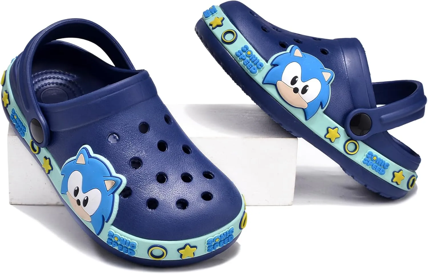 Kids Clogs Shoes Cute Cartoon Boys Girls Garden Water Shoes for Toddlers and Little Kids, Kids Slippers Sandals Shower Non-Slip Beach Shoes