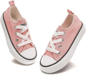 Komfyea Boys and Girls Soft Sole Toddler Little Kids Sneaker Shoes