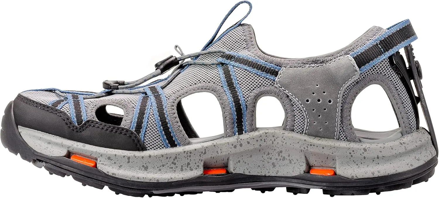 Korkers Men's Swift Sandal - Summer Adventure Versatility Water Sandal