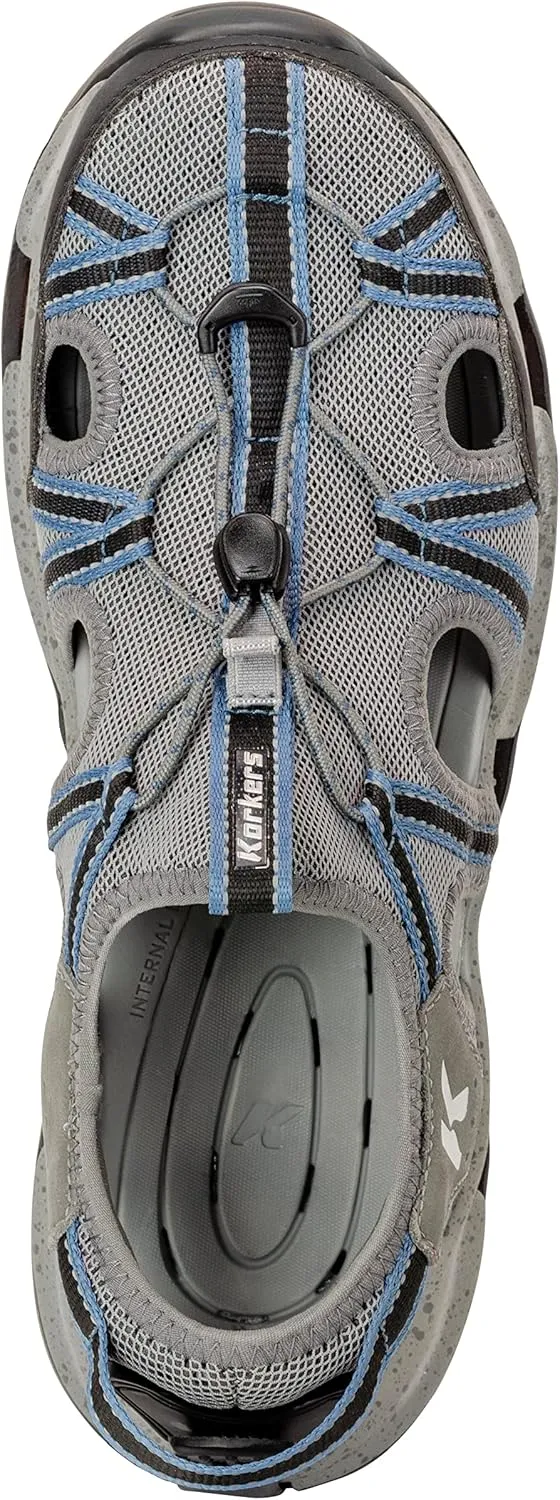 Korkers Men's Swift Sandal - Summer Adventure Versatility Water Sandal