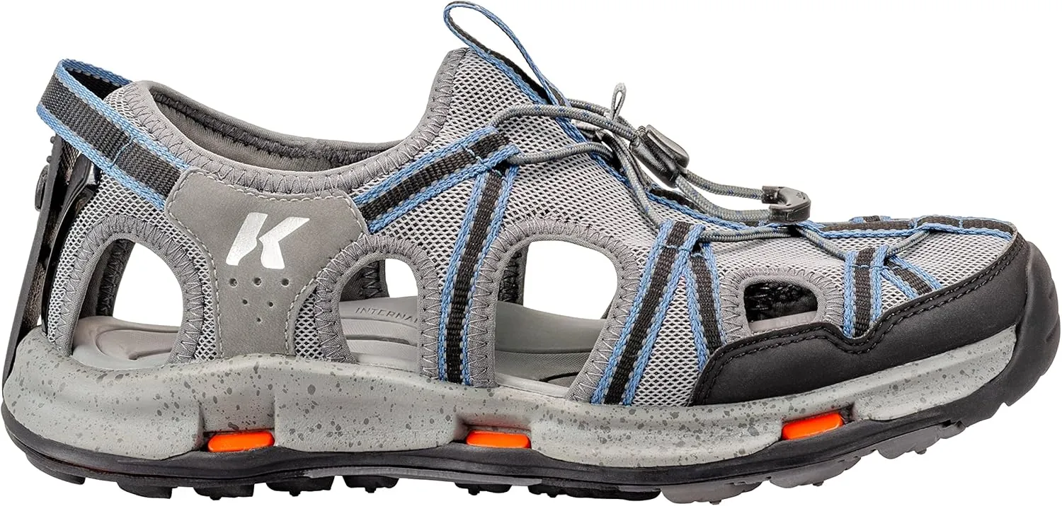 Korkers Men's Swift Sandal - Summer Adventure Versatility Water Sandal