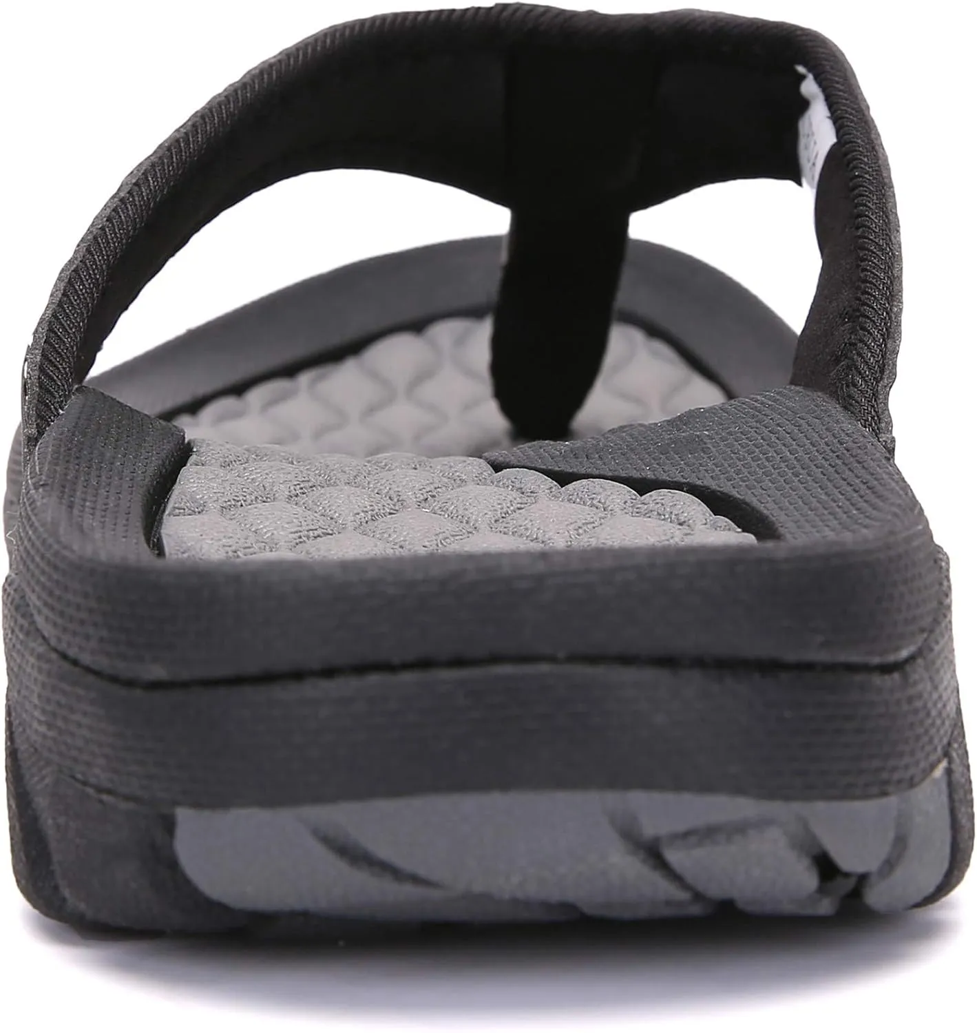 KUBUA Men's Beach Flip-Flops Water Sandals Outdoor Athletic Thong Sandal Slippers