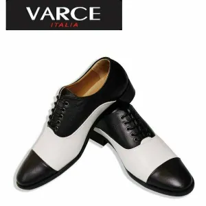 Lace Up Shoe Black/White