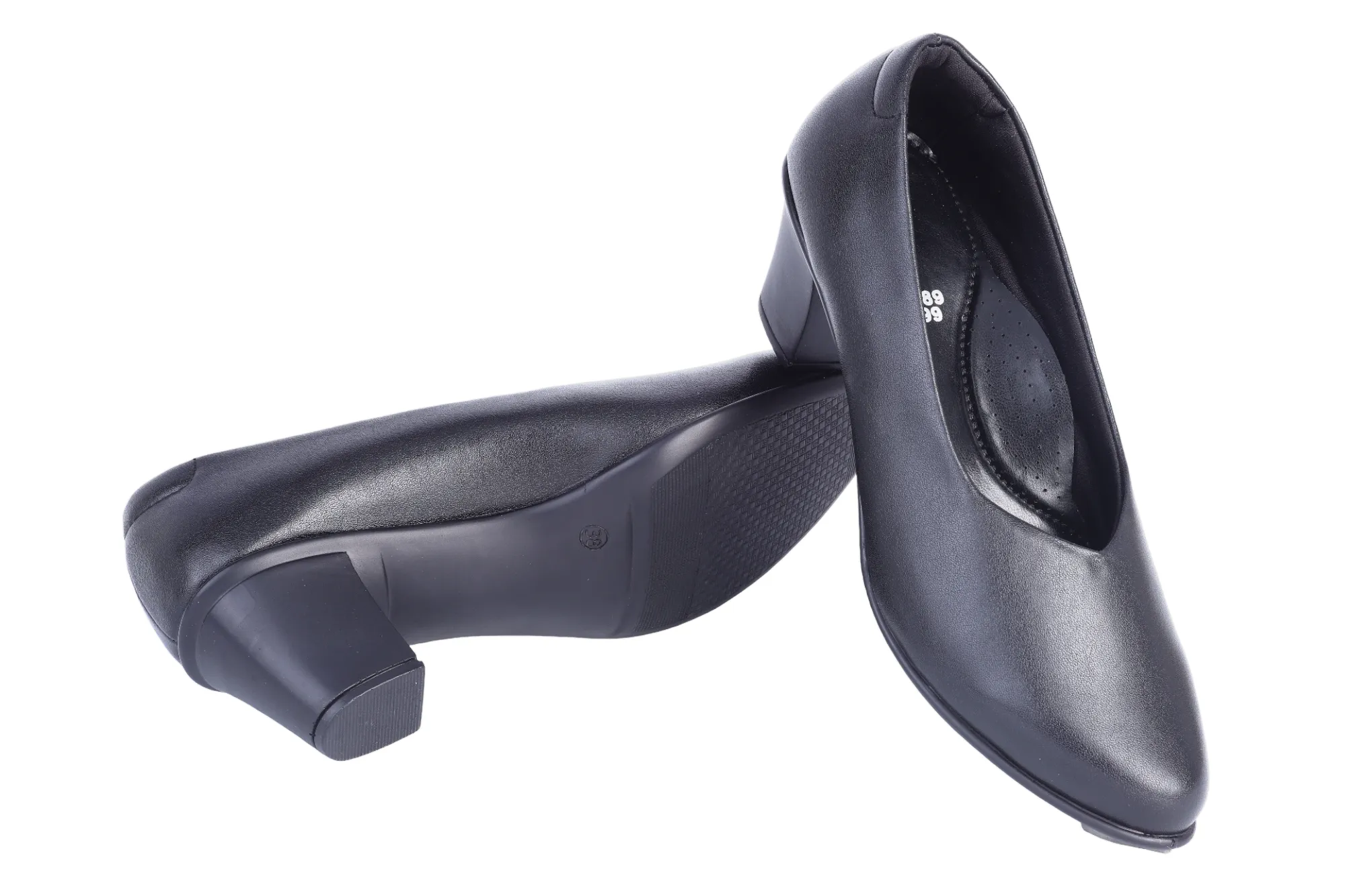 LADIES FORMAL BELLY SHOE 96689