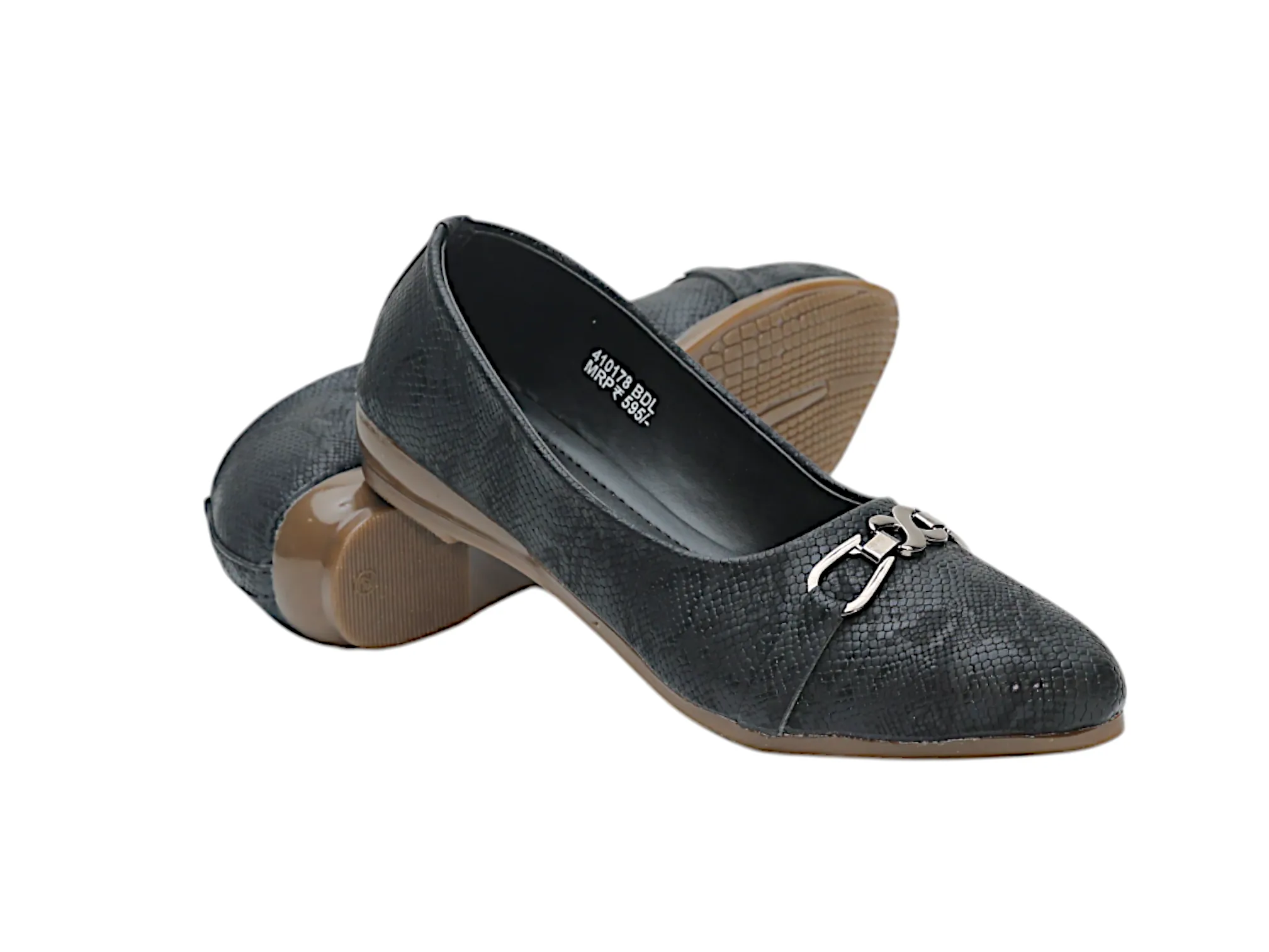 LADIES HEEL BELLY SHOE 410178