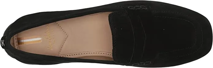 Leather Black Toe Exclusive options Flat Sam Loafers Fashion Top selection Tucker On Edelman Slip Squared