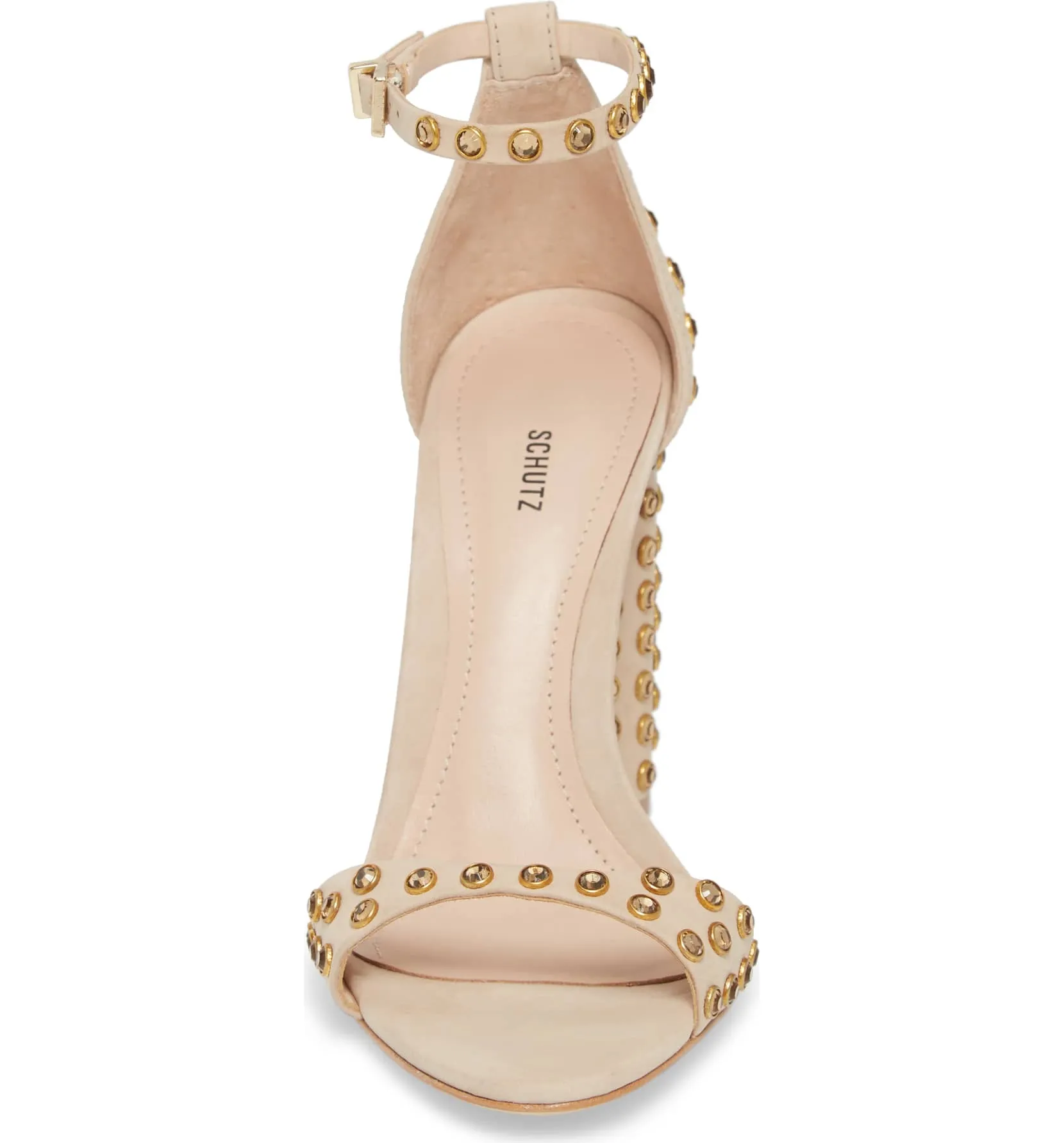 Leather Open Oyster Dress Women's Nude Pumps Comprehensive product line Minimalist Marcelle Toe - Schutz Sandal