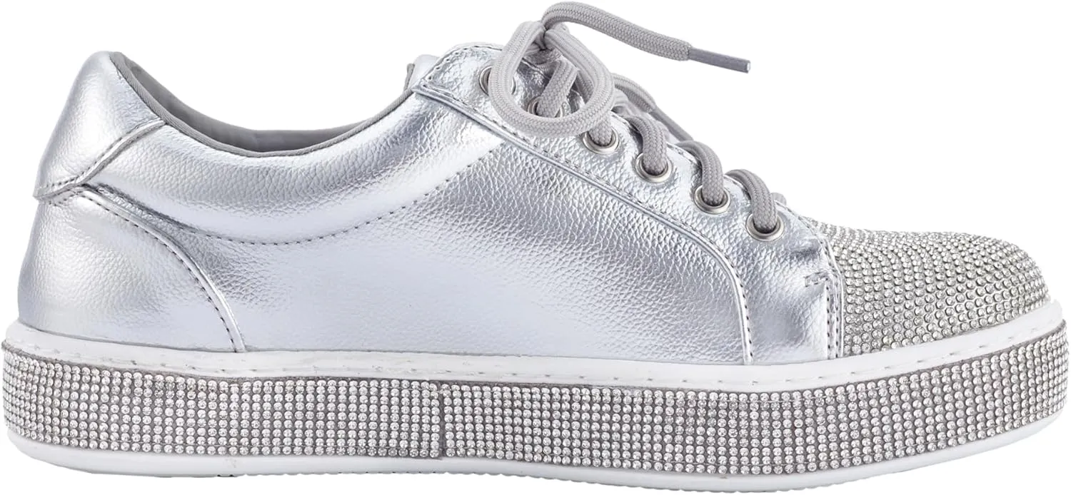 Legend Fashion Athletic Sneaker On A Glitzy Platform