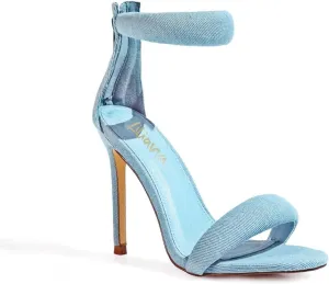 Liliana Women's Tisha-112 Puffy Ankle Strap Sandals
