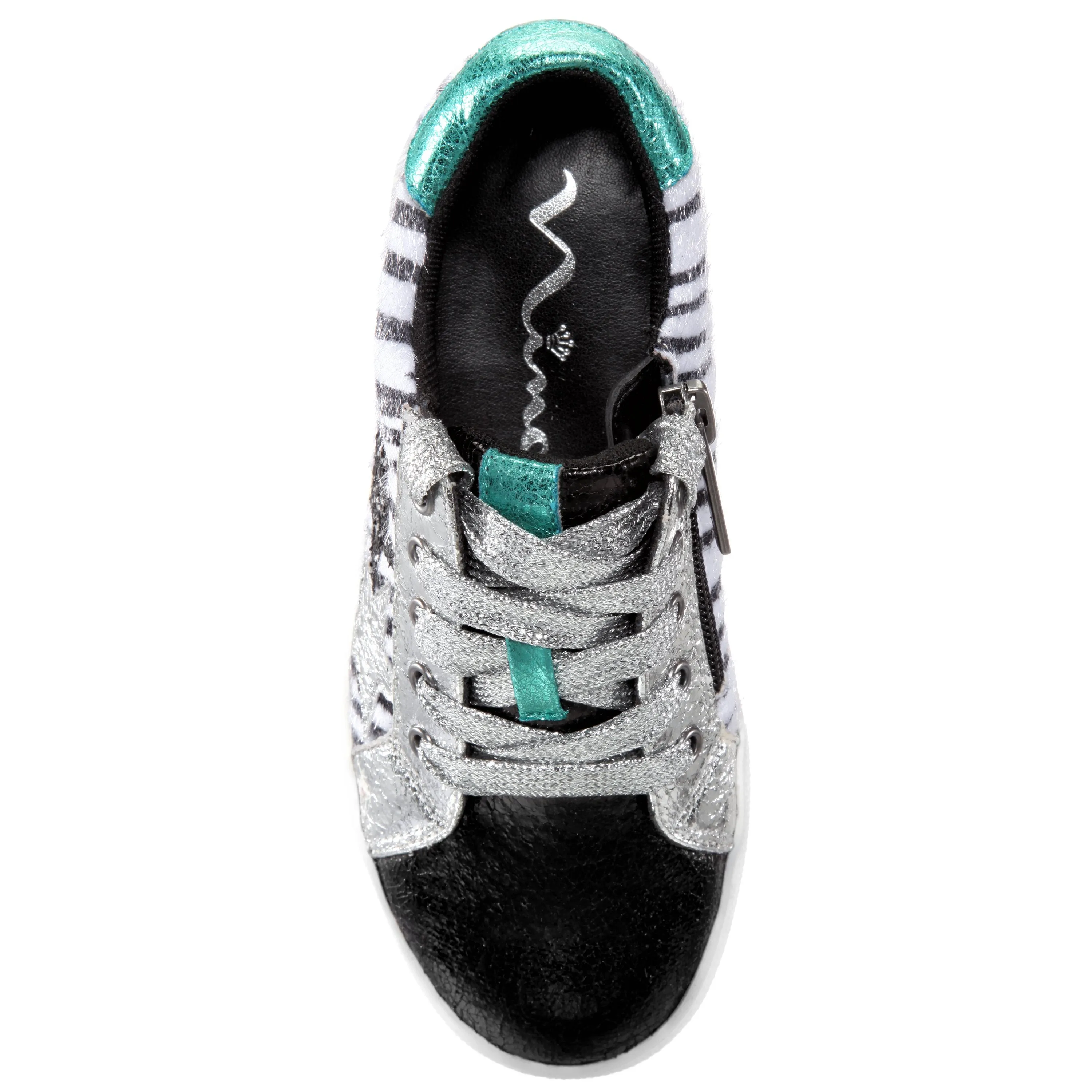 LIZZET-ZEBRA FAUX PONY