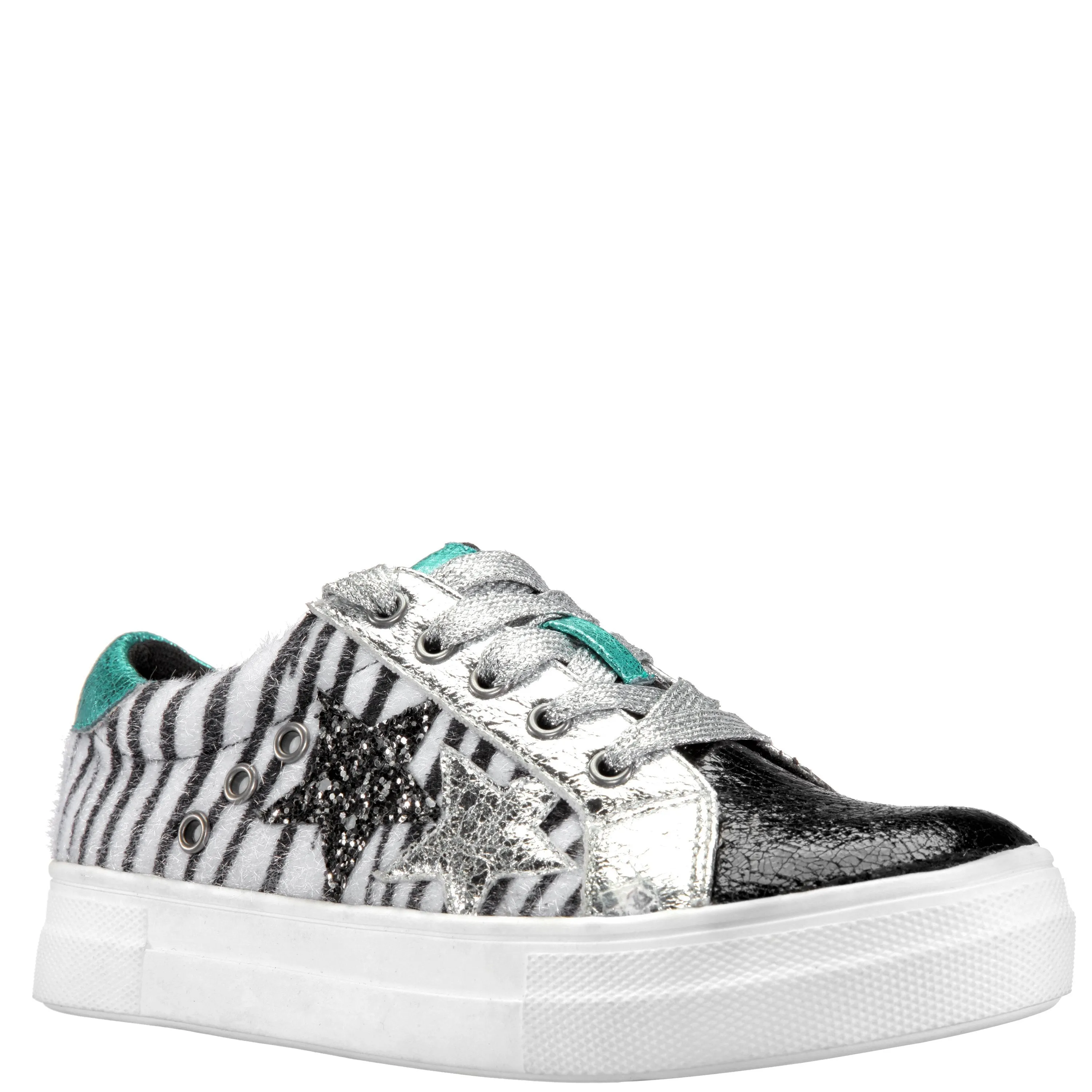 LIZZET-ZEBRA FAUX PONY