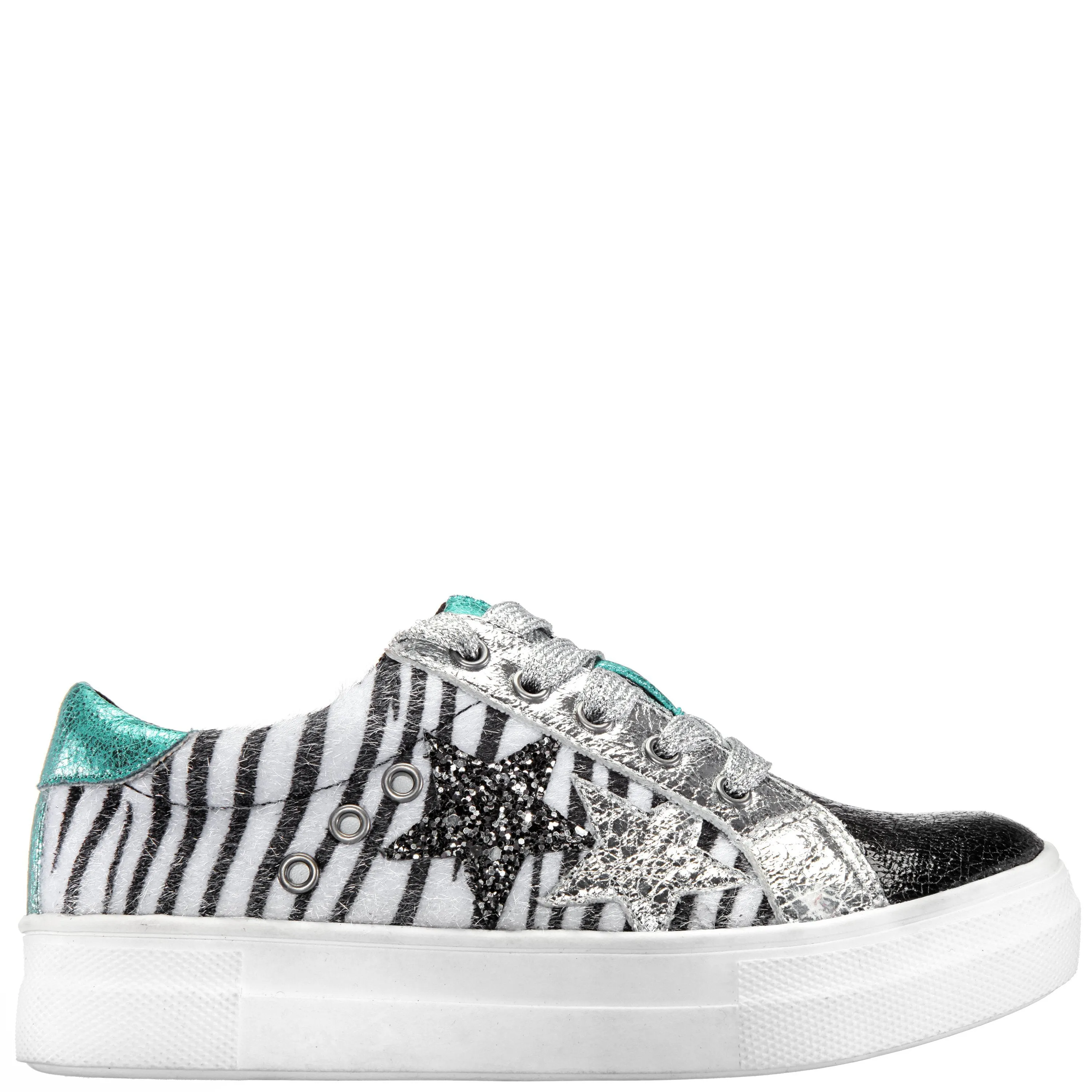LIZZET-ZEBRA FAUX PONY