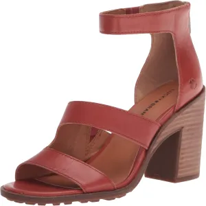 Lucky Brand Women's Valka Ankle Strap High Heel Sandal Heeled