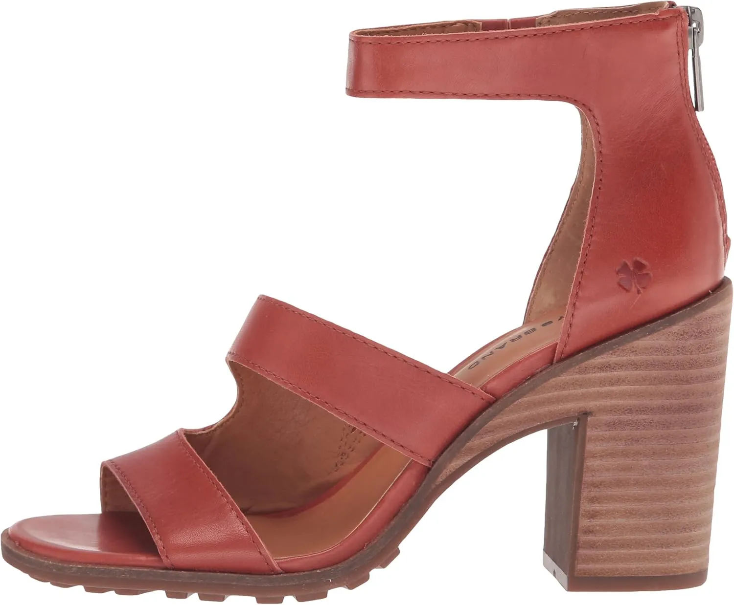 Lucky Brand Women's Valka Ankle Strap High Heel Sandal Heeled