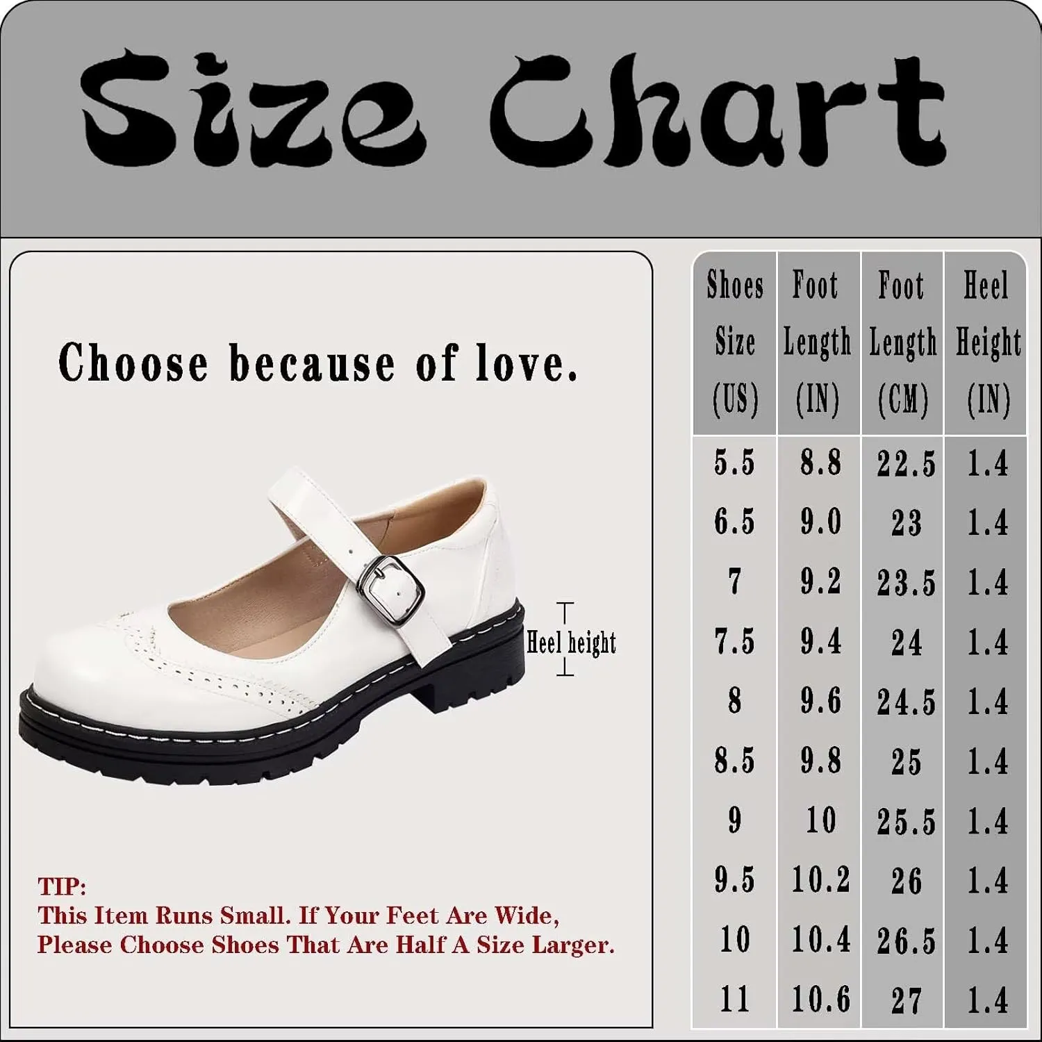 Mary Jane for Women Gothic Oxford Shoes - Flat Shoes, Ankle Tied, Round Toe for Casual Dresses, Work, and Campus