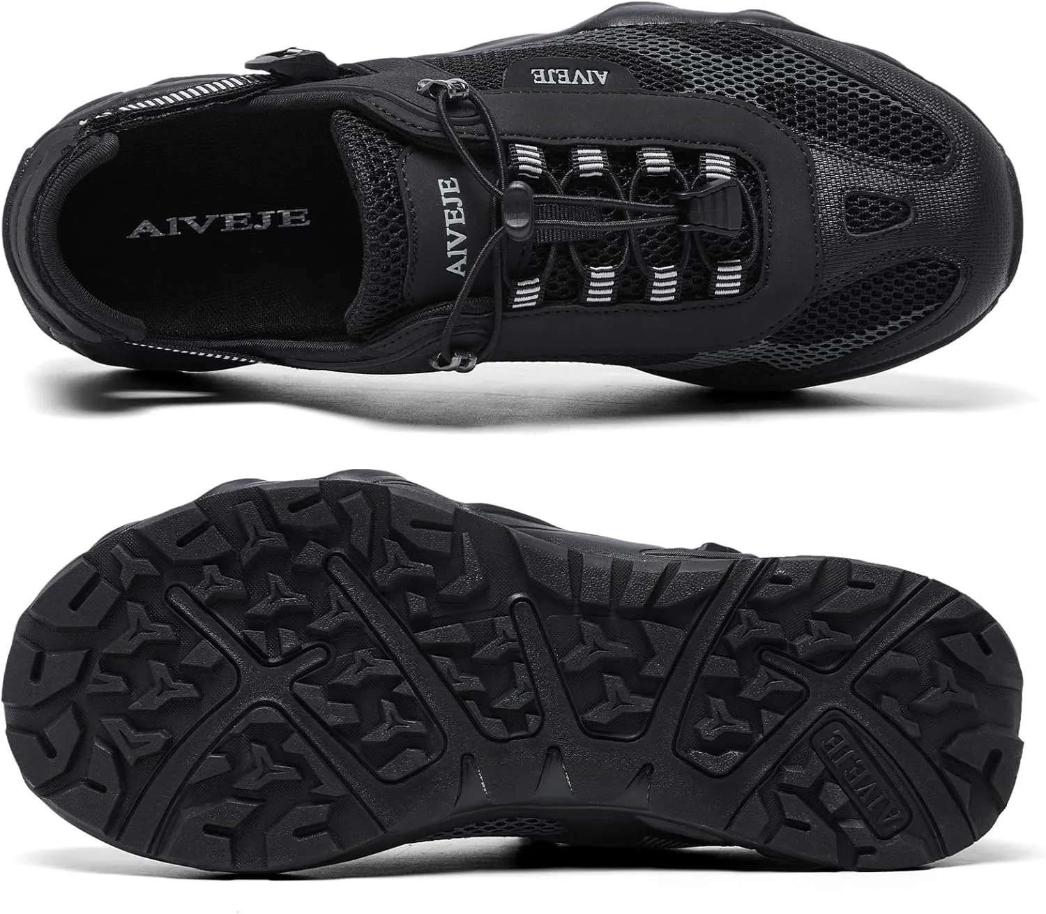 Men’s Amphibious Water Shoes - Summer Hiking Athletic Water Sandals Closed Toe Aqua Sneakers