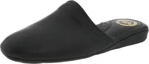 Men's Aristocrat Scuff Slipper,Black,10.5 M