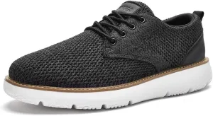 Men's Breathable Mesh Comfortable Business Casual Shoes with Sneakers Design for Long Standing, Office Work, Formal Occasions & Walking