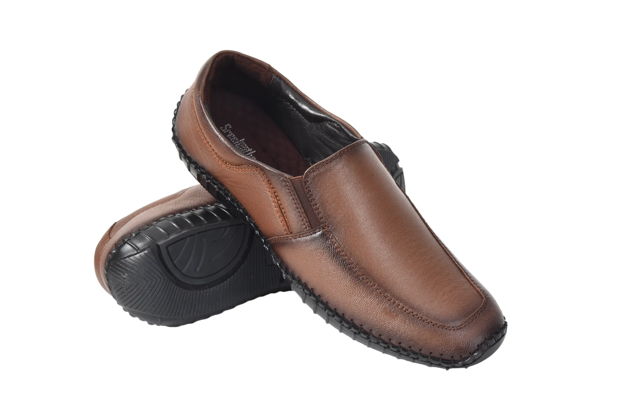 MENS CASUAL LEATHER SHOE 53613
