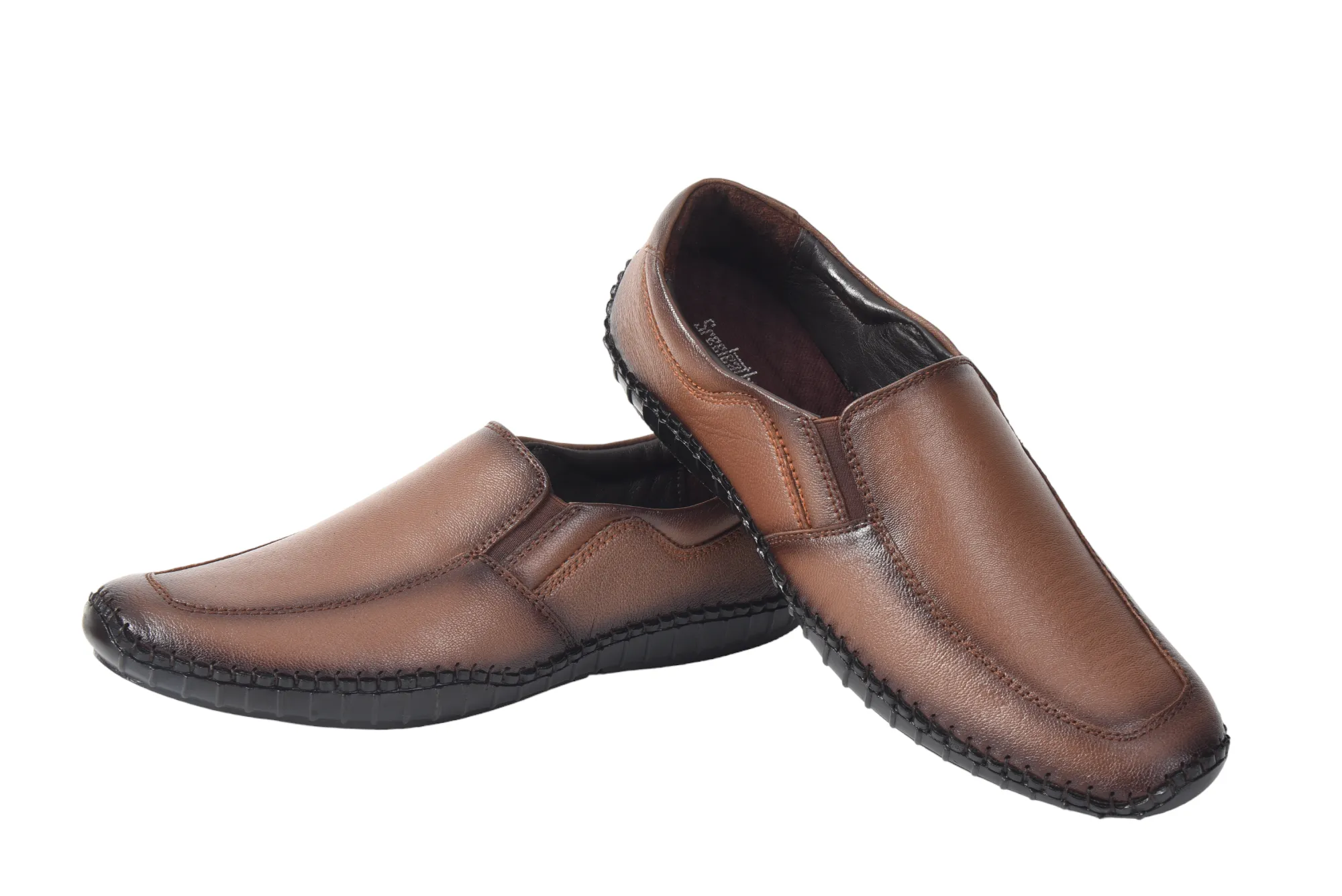 MENS CASUAL LEATHER SHOE 53613