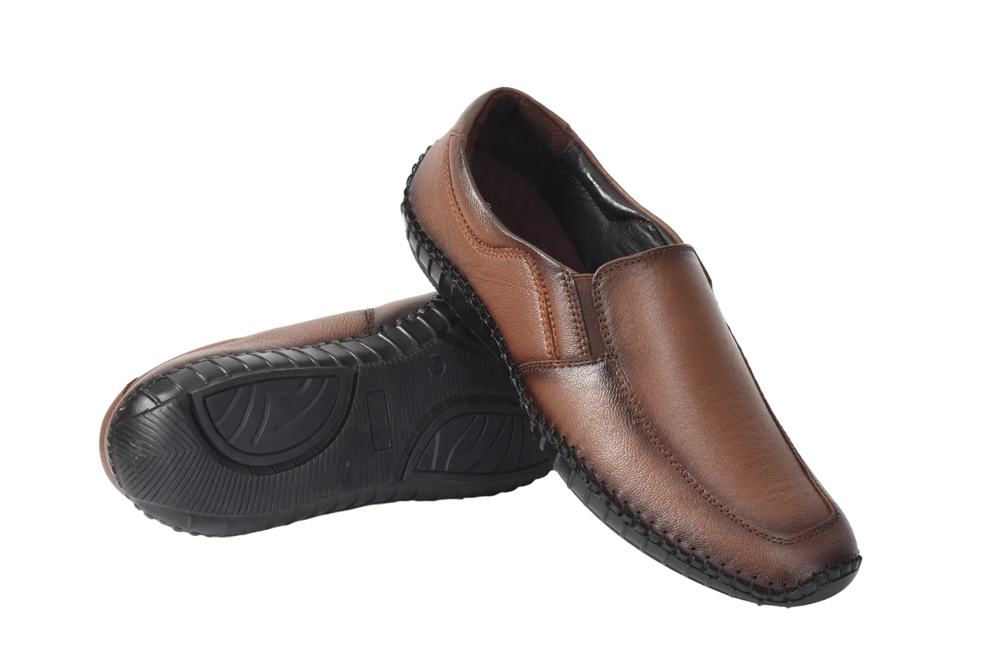 MENS CASUAL LEATHER SHOE 53613