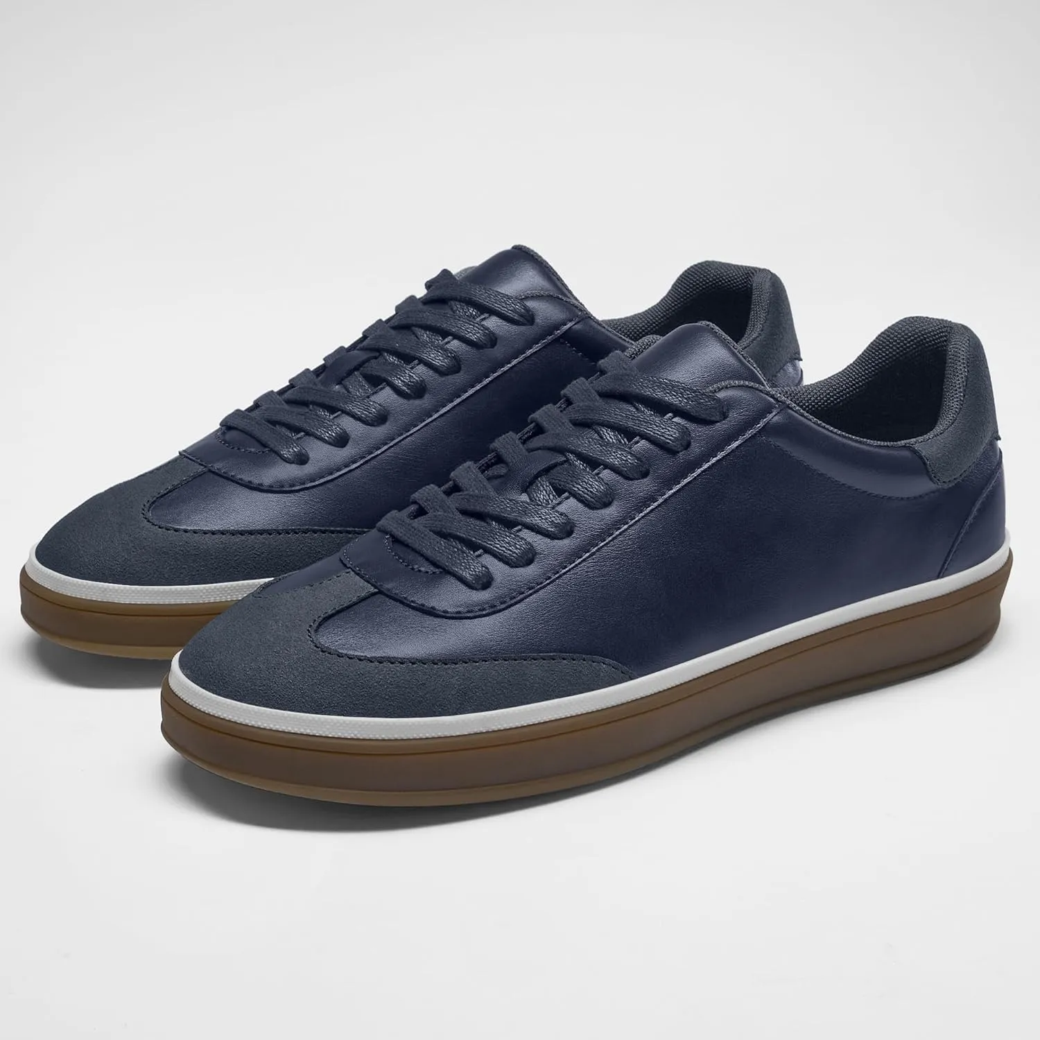 Mens Casual Shoes Business Dress Sneakers Classic Lace-up Walking Shoe