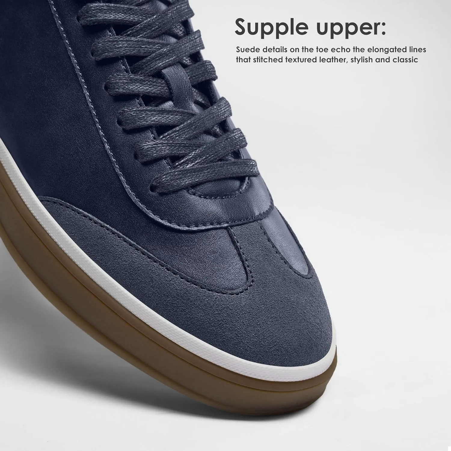 Mens Casual Shoes Business Dress Sneakers Classic Lace-up Walking Shoe