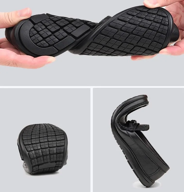 Men's Classic Slip On Dress Shoes Lightweight Comfortable Formal Oxford Shoes for Business Dinners Derby Shoe for Men