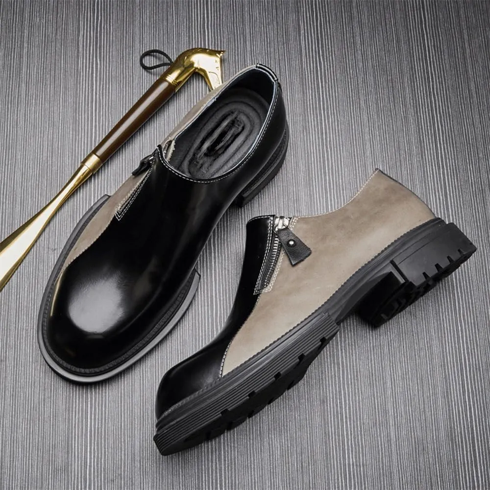 Men's Comfort Orthopedic Dress Shoes Loafer Shoes Fashion Casual Shoes Driving Shoes Soft Autumn Winter British Retro Men Shoes All-match Cowhide Breathable Sneaker Anti-slip Low Top Non Slip Prom