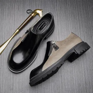 Men's Comfort Orthopedic Dress Shoes Loafer Shoes Fashion Casual Shoes Driving Shoes Soft Autumn Winter British Retro Men Shoes All-match Cowhide Breathable Sneaker Anti-slip Low Top Non Slip Prom