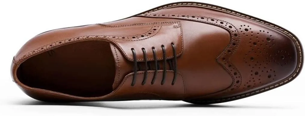 Mens Dress Shoes Men Dress Shoes Men Luxury Style Oxford Shoes Shadow Patent Leather Luxury Fashion Groom Wedding Shoes(Black,13)