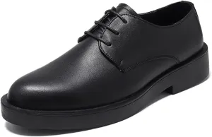 Men's Lace-Ups Classic Oxford Formal Dress Shoes Comfort Business Derby Shoes for Office Work