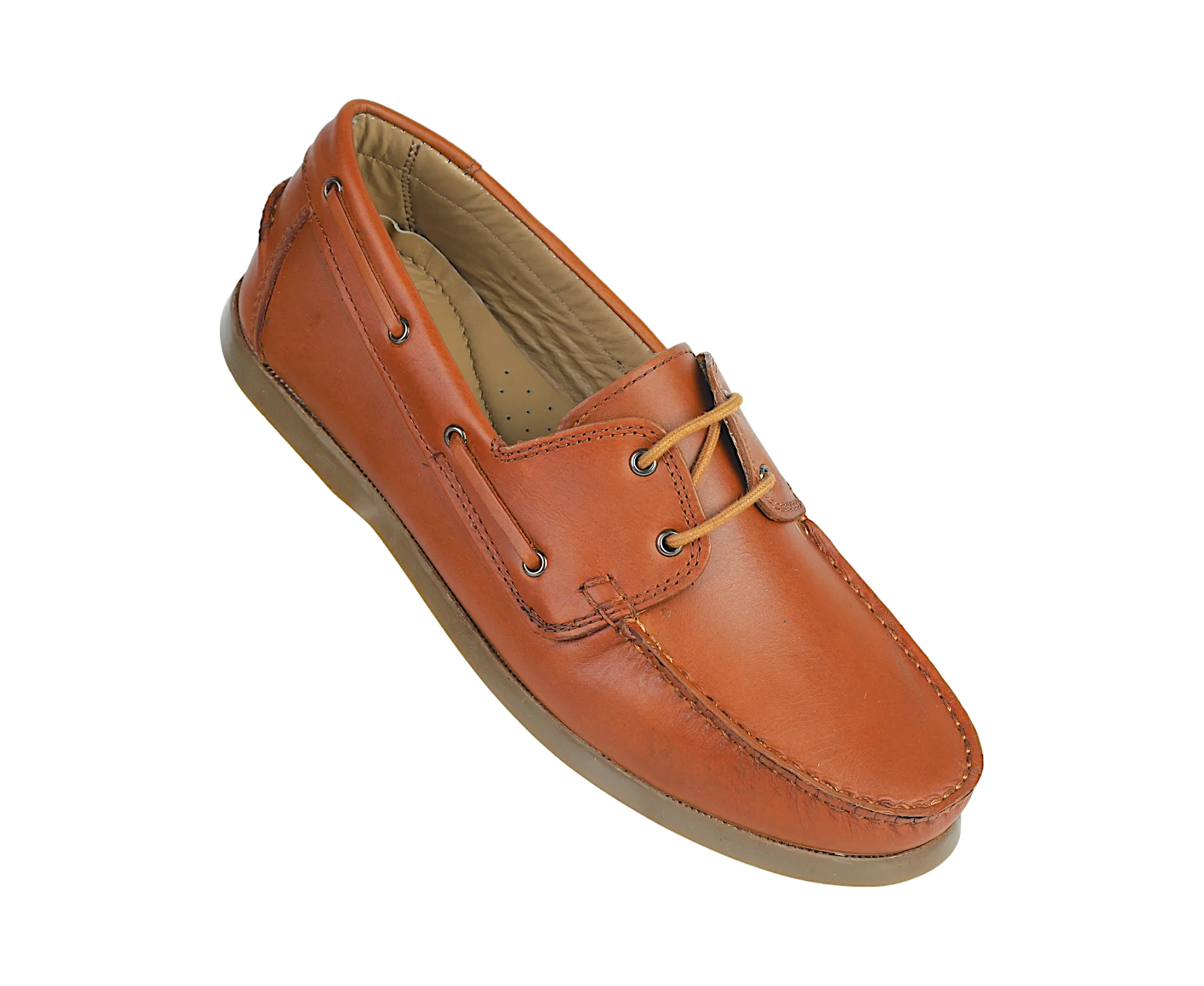 MENS LEATHER BOAT SHOE 993528