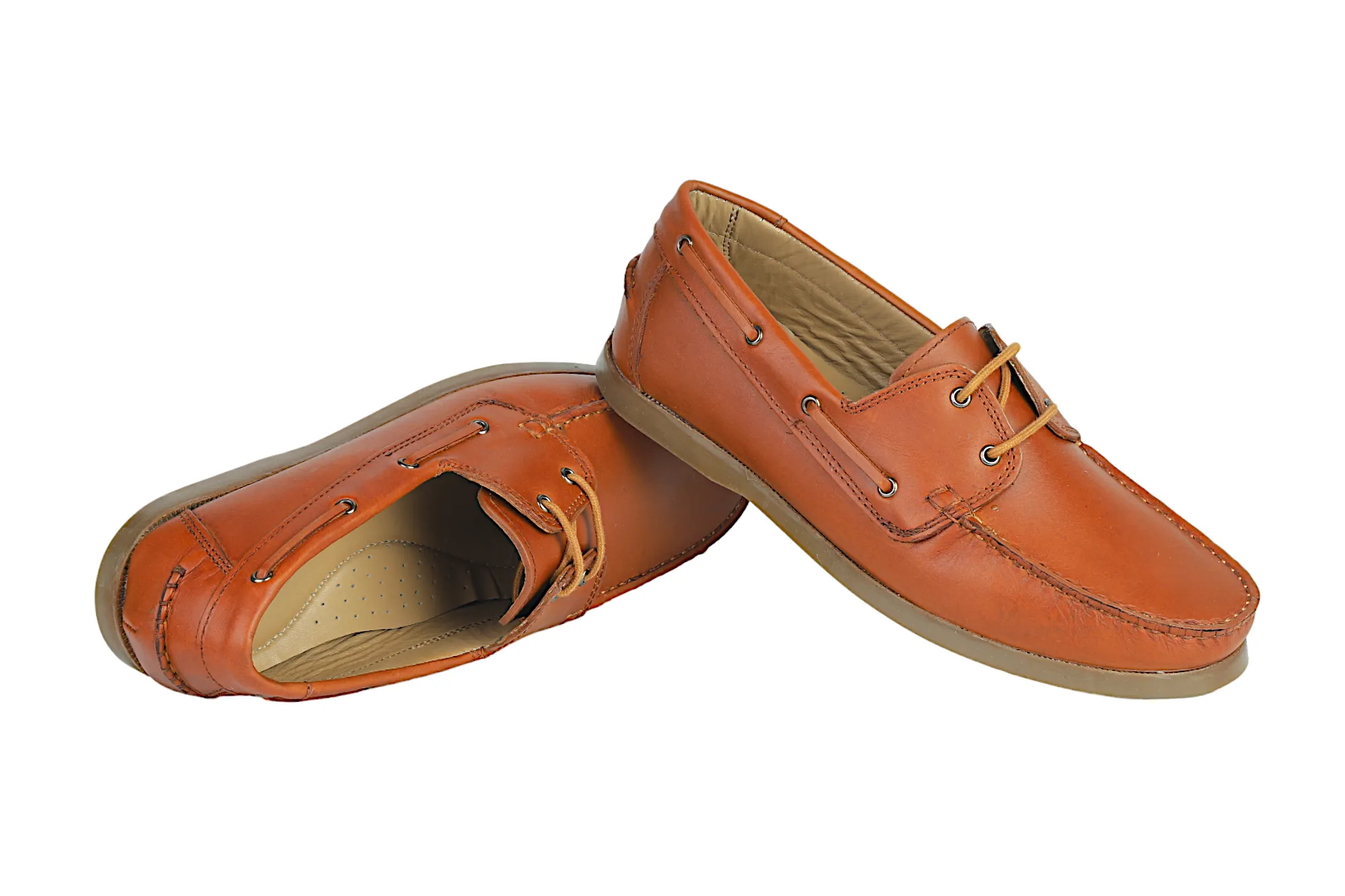 MENS LEATHER BOAT SHOE 993528