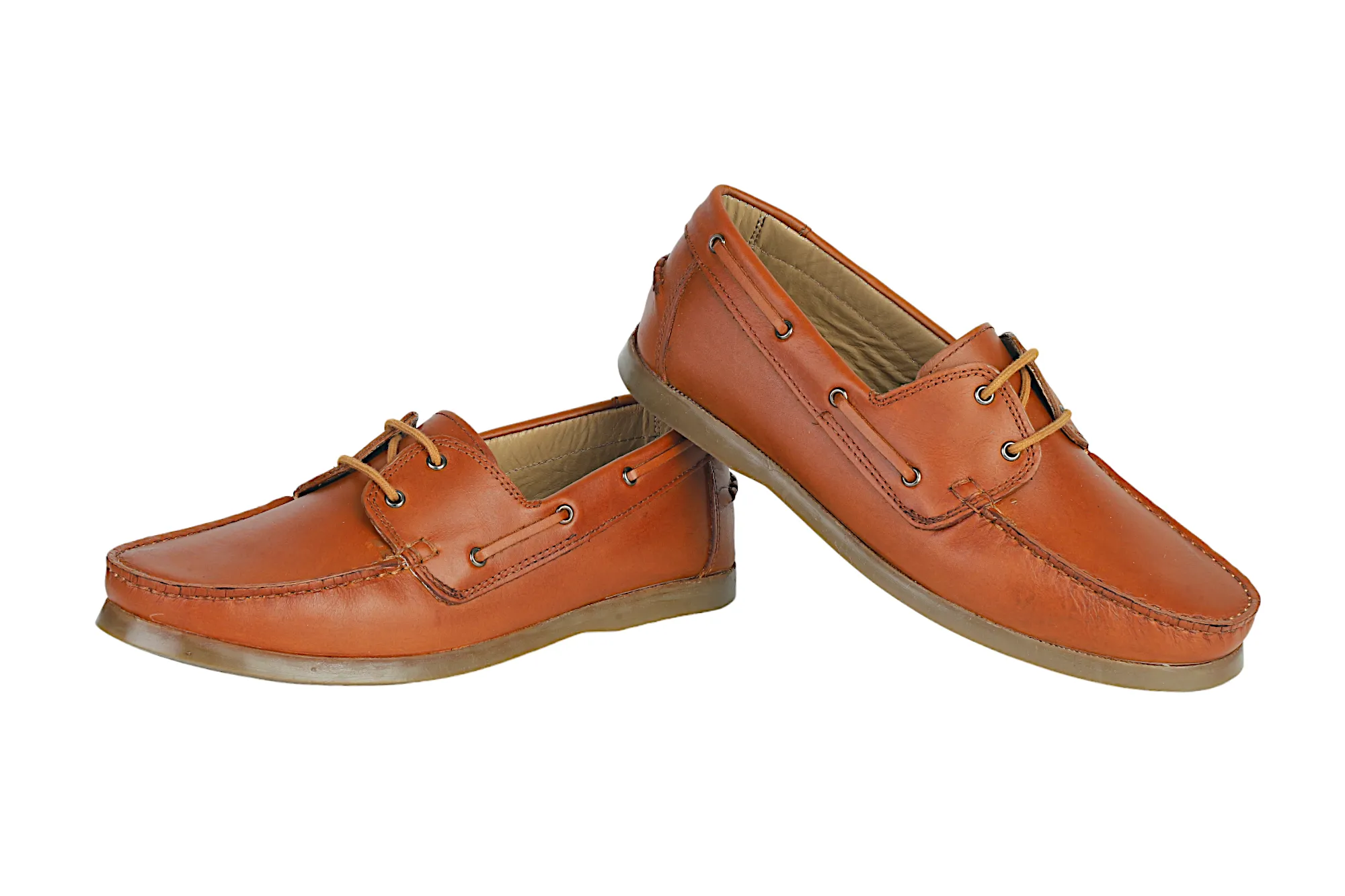 MENS LEATHER BOAT SHOE 993528