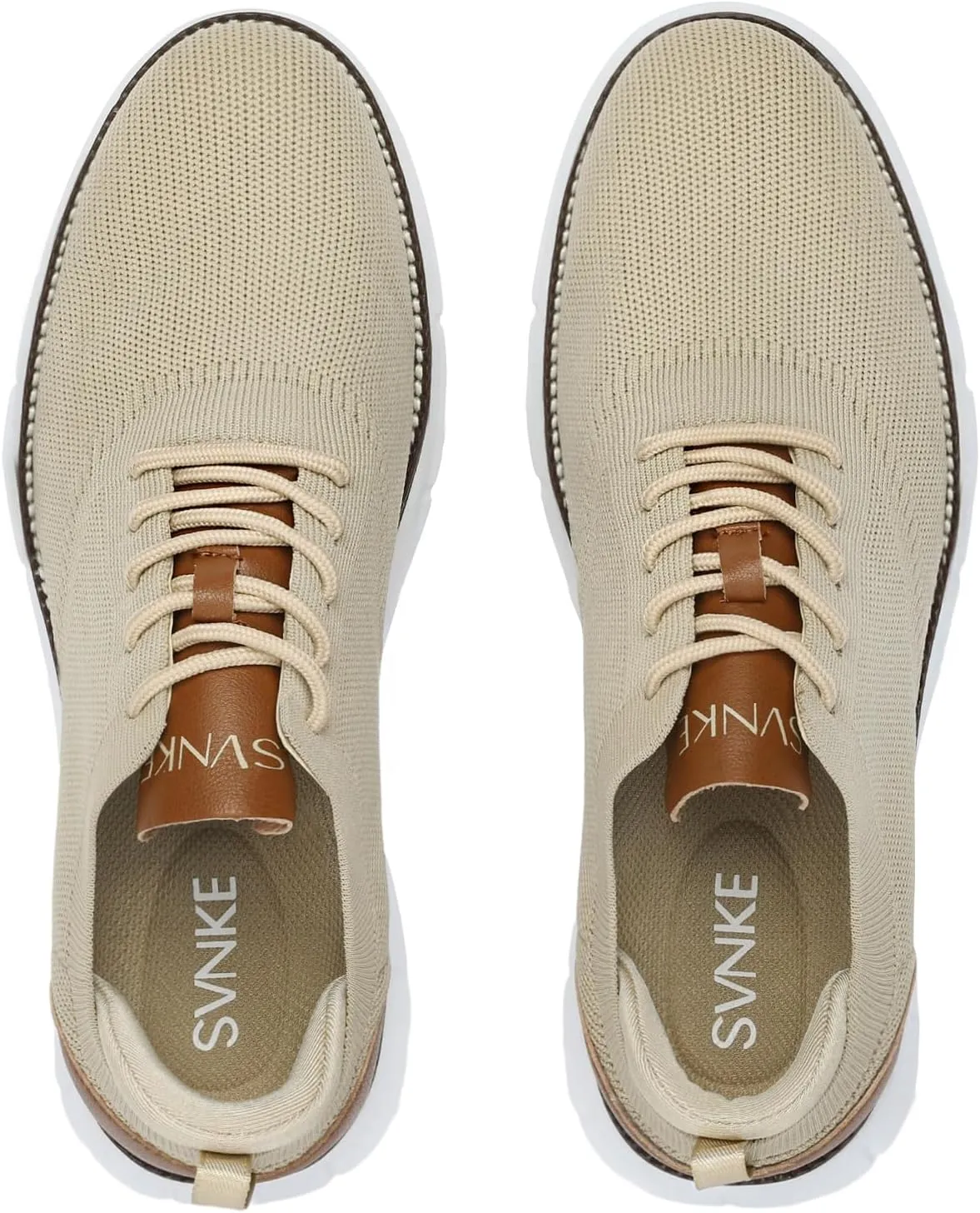 Men's Mesh Dress Shoes Casual Business Lace Up Oxford Sneakers Lightweight Breathable Walking Shoes Comfortable Thick Sole Tennis Footwear