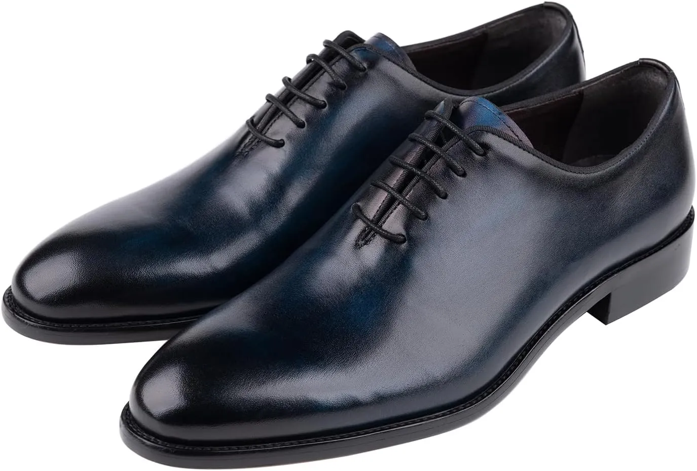 Men's Oxford Formal Fashion Luxury Dress Retro Shoes Genuine Cowhide Leather