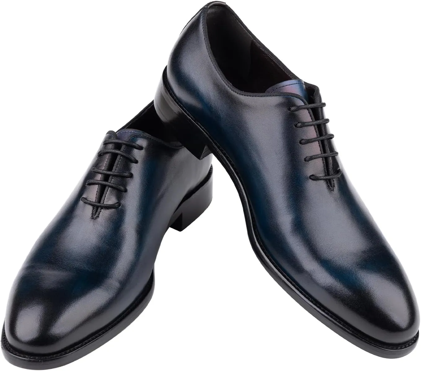 Men's Oxford Formal Fashion Luxury Dress Retro Shoes Genuine Cowhide Leather