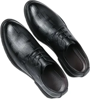 Men's Oxfords Leather Formal Dress Shoes Plus Size
