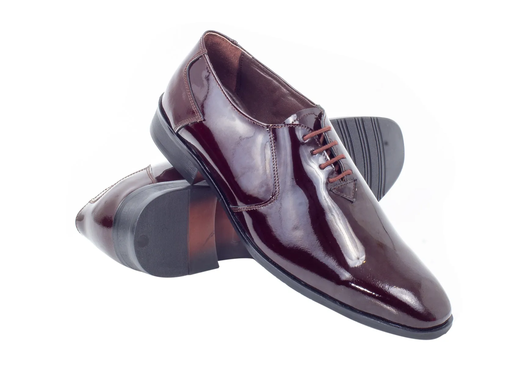 MENS PATENT LEATHER FORMAL SHOE 93654