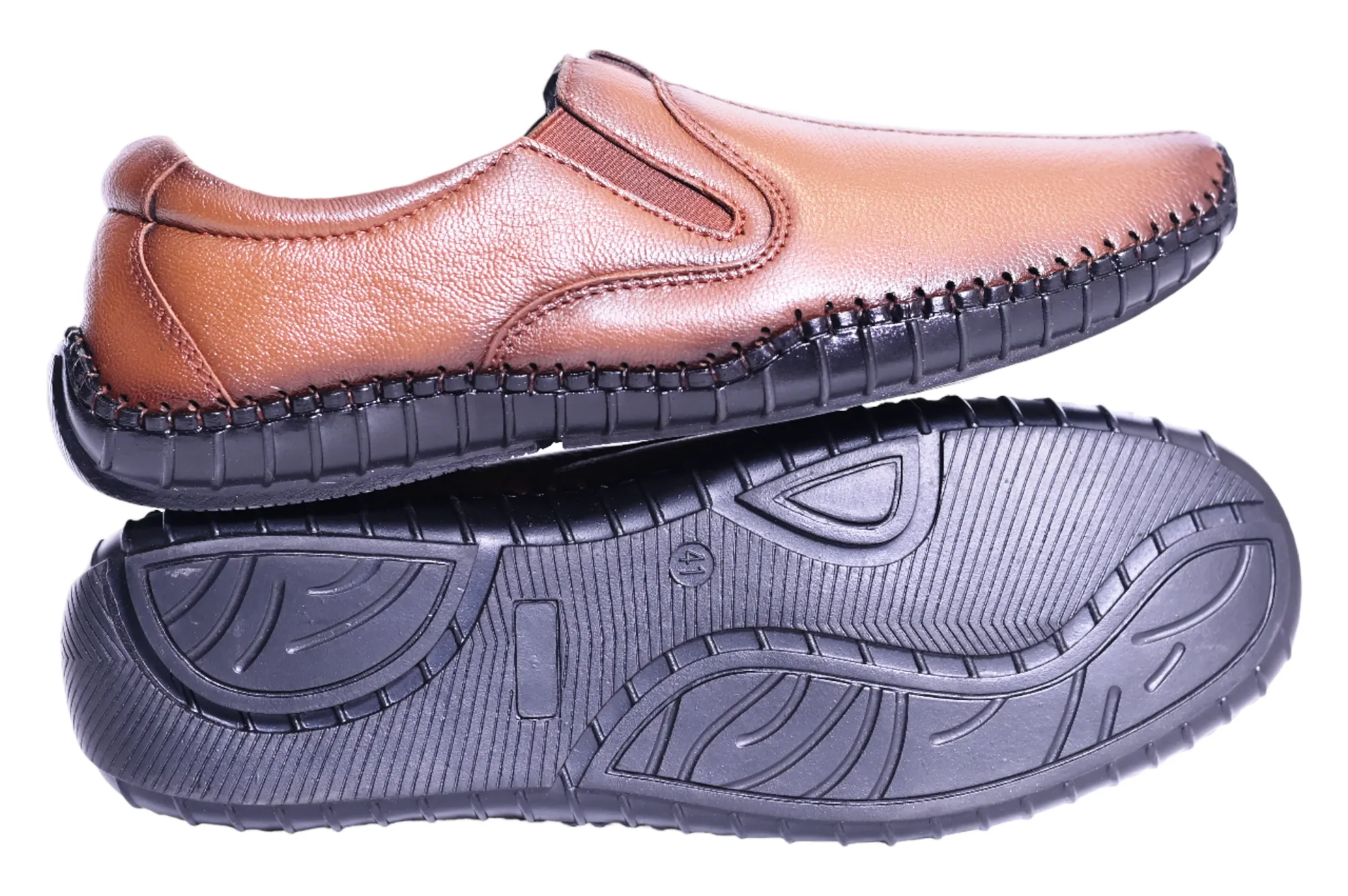 MENS SEMI FORMAL LEATHER SHOE 53614