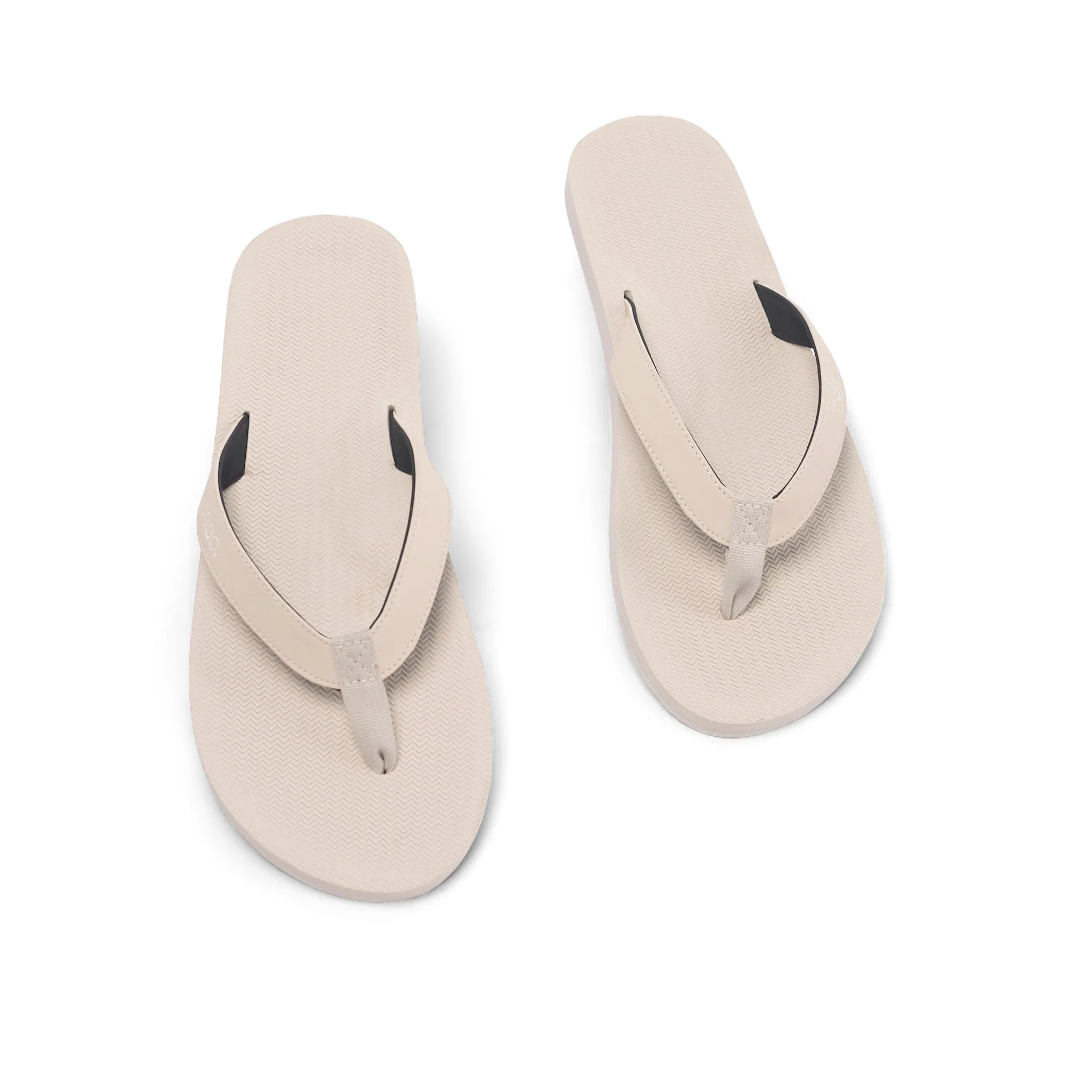 Men's Sneaker Sole Flip Flops Sea Salt