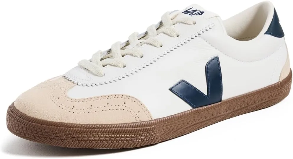 Men's Volley Sneaker, White/Nautico/Bark, 9