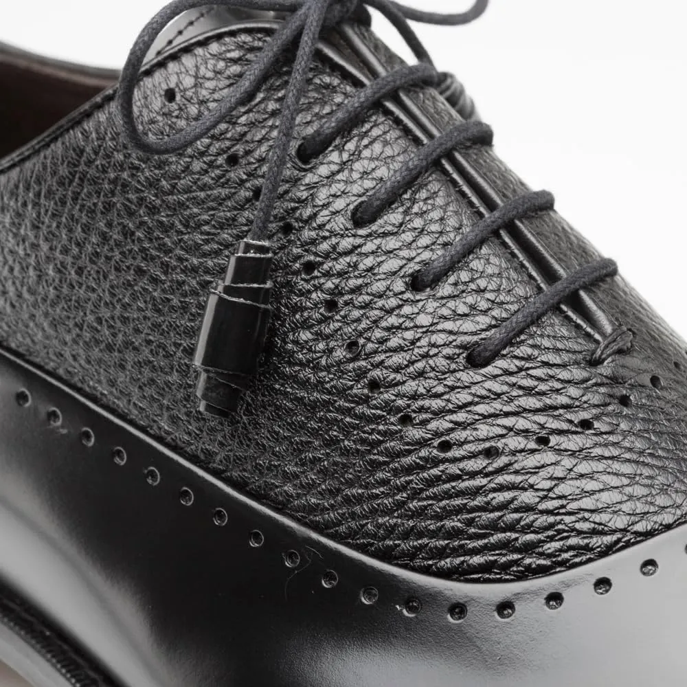Mezlan - Men's Lace Up Fashion Bal Oxford Shoes - Style POSTDAM - Classic Formal Footwear for Business, Wedding, and Office