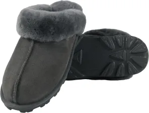 MH MYLUNE HOME Australian Sheepskin Slippers for Women - Luxuriously Soft and Sturdy, Ideal for Indoor and Outdoor Use - Shearling and Sheepskin Mule Slippers for Women