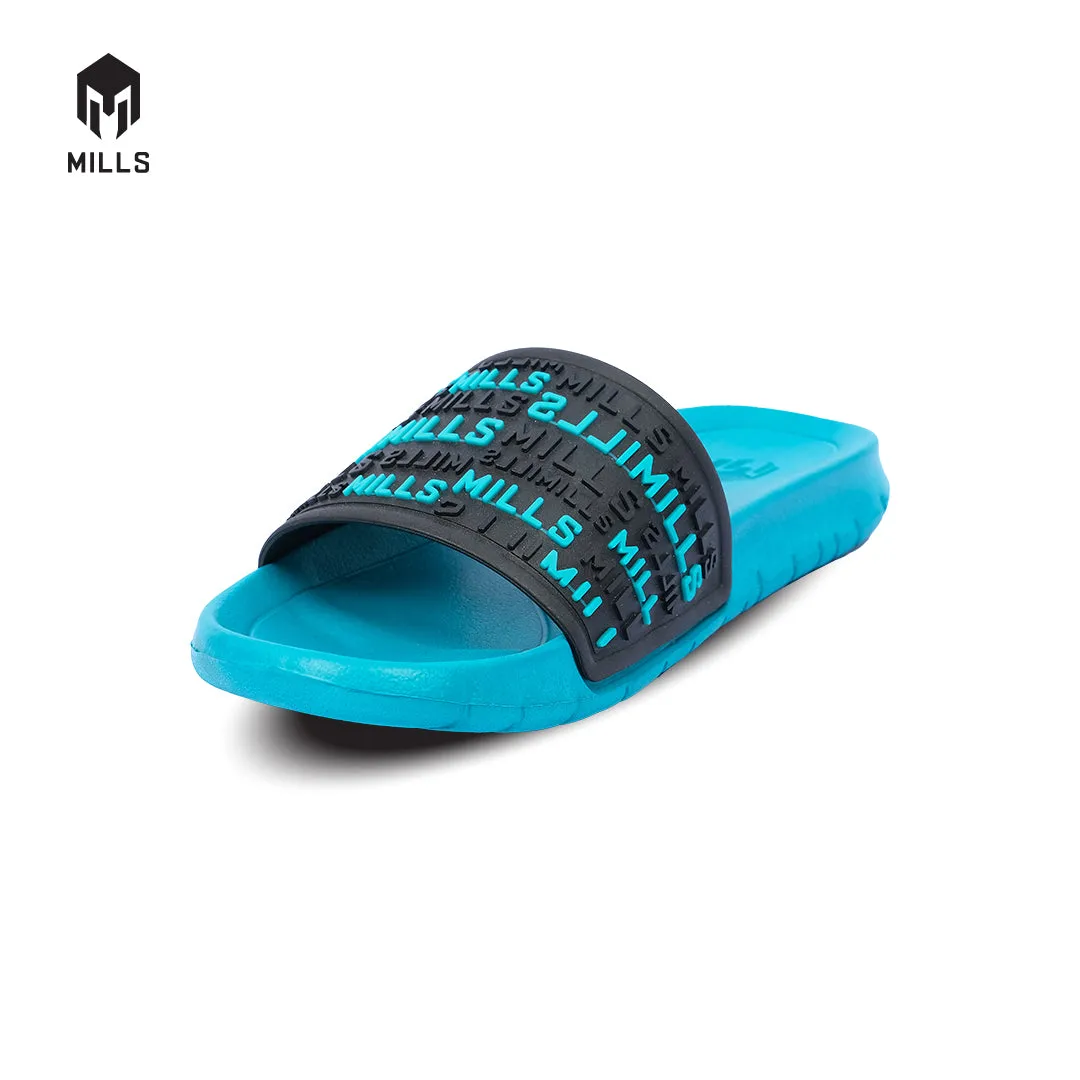 MILLS Sandal Necrom Testo Black / Turquoise 9901101