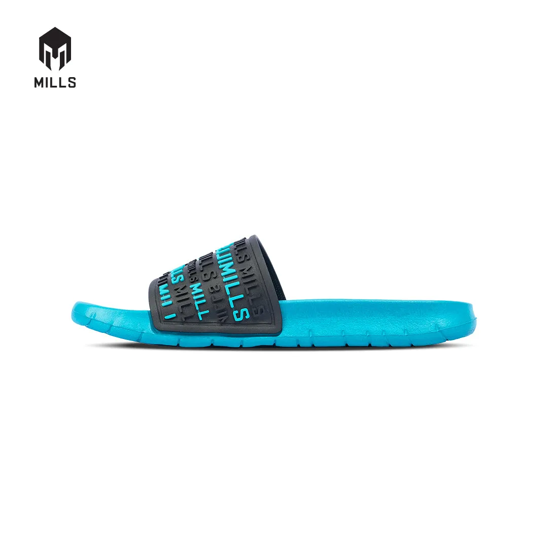 MILLS Sandal Necrom Testo Black / Turquoise 9901101