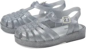 mini melissa Girl's Possession Shiny Bb (Toddler) Fisherman Sandal